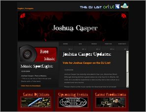 Joshua Casper: Official Website