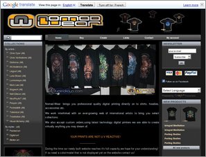 NomadWear - Online psy art shop & clothing.