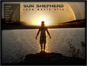 Snag, the Sunshepherd live act project website