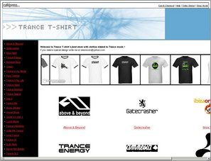 Shop for Trance T-shirts