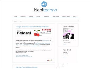 Idealtechno - Minimal Techno Netlabel