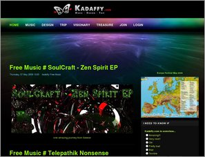 Kadaffy.com Psychedelic Art and Life Style