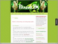 Blazed.FM page