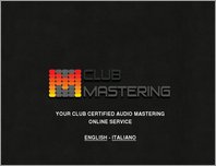 Club Mastering page