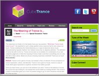 Cube Trance page