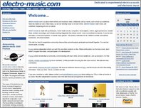 electro-music.com page