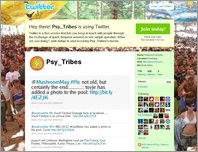 Psy Tribes Germany on Twitter page