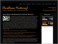 Electronic Music Mastering page