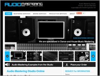 Audio Mastering Studio Online, cd Audio Mastering studios Online page
