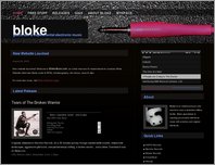 Bloke Music - glitch, idm & experimental electronic music page