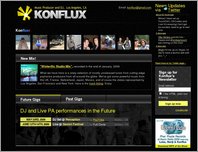 Konflux — Music Producer and DJ page