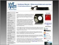 Koothoomi Records - Independent Essex Record Label - Vinyl For Sale page