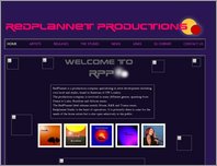 RedPlannet Productions page