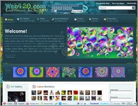 Web420.com Psychedelic Social Network page